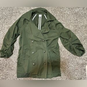 CAbi Army Military Green Expedition Jacket - Small - Double Breasted